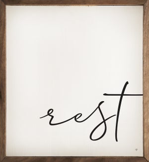 Rest Script White